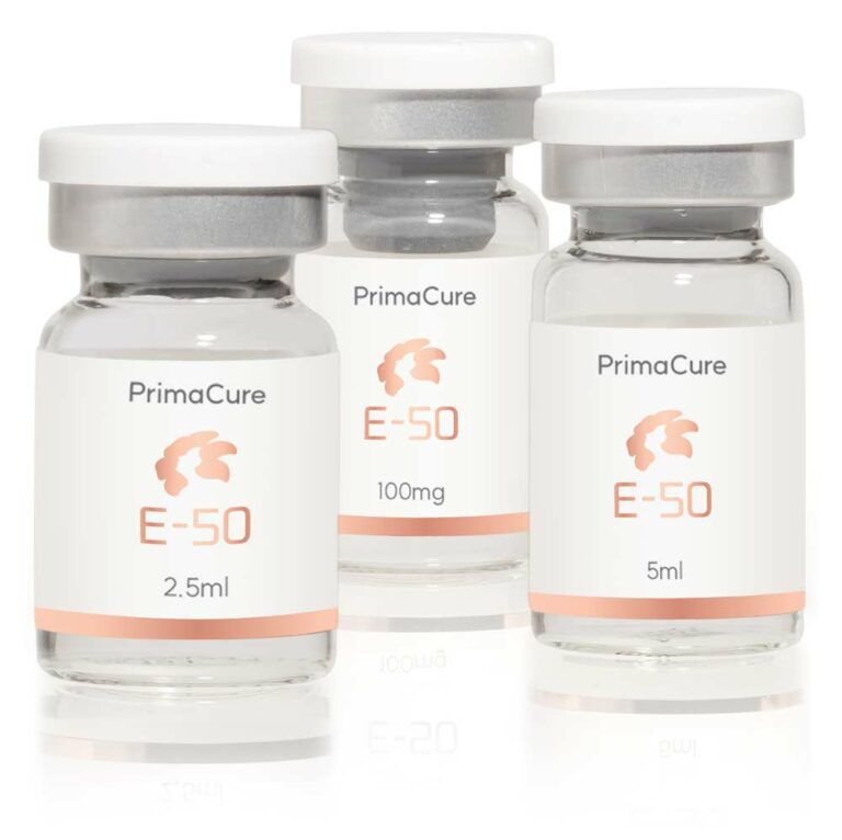 Three vials of E-50 Exosomes Treatment